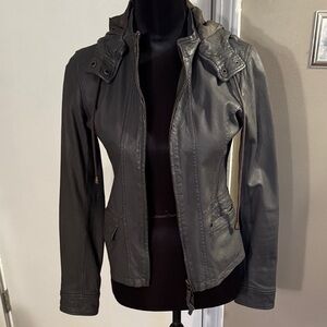 Joie Fitted Leather Jacket